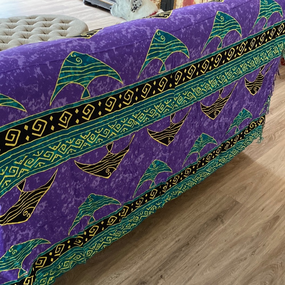 Hawaiian swim wrap